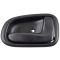 93-97 Toyota Corolla Inside Door Handle Black Set of 4