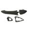 00-06 BMW X5 Front Black Outside Door Handle Kit Pair