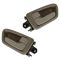 97-01 Toyota Camry Tan Inside Door Handle & Bezel Set PAIR