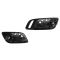 07-12 Cadillac Escalade, EXT, ESV Front Door Inside Handle (Ebony & Chrome) PAIR