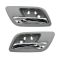 07-12 GM Full Size PU & SUV Rear Door Inside Handle (Titanium & Chrome) PAIR