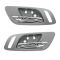 07-12 GM Full Size PU & SUV w/Htd Seat & w/o Memory Frnt Door Inside Handle (Titanium & Chrome) PAIR