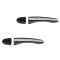 06-11 Hyundai Azera Rear Outside Chrome & Black Door Handle PAIR