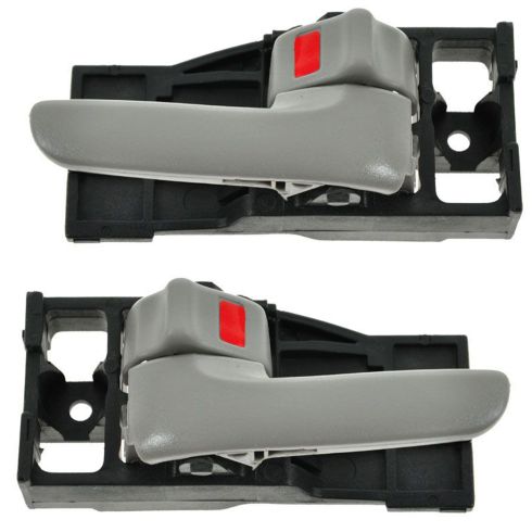 00-06 Toyota Tundra (Reg & Access Cab) Charcoal Front Door Inside Handle PAIR