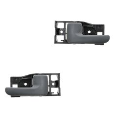 00-06 Toyota Tundra (Access Cab) Gray Rear Door Inside Handle PAIR