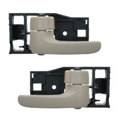 04-06 Toyota Tundra (Double Cab); 01-07 Sequoia Fawn Front Door Inside Handle PAIR