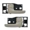 04-06 Toyota Tundra (Double Cab); 01-07 Sequoia Fawn Front Door Inside Handle PAIR