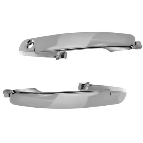 08-11 Ford Focus Front Outside Chrome Plated Door Handle (w/Keyhole) PAIR
