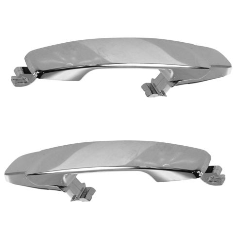 08-11 Ford Focus Outside Chrome Plated Door Handle (w/o Keyhole) PAIR