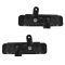 92-11 Ford Van Front Outside Textured Black Door Handle PAIR