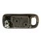 01-05 Honda Civic Sedan w/Pwr Locks Front Inner Chrome & Brown Door Handle PAIR