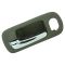 01-05 Honda Civic Sedan w/Pwr Locks Front Inner Chrome & Brown Door Handle PAIR