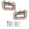 05-10 Jeep Grand Cherokee Front Inner Beige & Chrome Door Handle Repair Kit PAIR