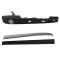 81-92 Golf, Jetta; 81-88 Quantum, Scirocco; 81-84 Rabt Front Outer Blk or Chrm Dr Handle w/Key PAIR