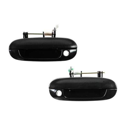 02-09 GM Mid Size SUV Front Door Outer PTM Handle w/Keyhole PAIR