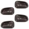 93-97 Corolla Door Handle Inside Brn LH With P\L (Set of 4)