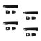 02-03 ES300; 04-06 ES330; 02-06 Camry Outside PTM Door Handle SET of 4