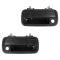 91-98 Suzuki Sidekick 4DR Front Door Outer Textured Black Handle PAIR