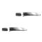 07-11 Aveo Sedan; 12 Chevy Captiva Sport; 08-12 Vue Rear Outer Chrome Door Handle (w/Cap) PAIR