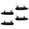 02-07 Buick Rendezvous Front & Rear Outer Black Door Handle Kit (Set of 4)