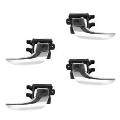 02-07 Buick Rendezvous Front & Rear Inner Chrome Door Handle Kit (Set of 4)