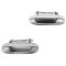 98-04 Cadillac Seville; 00-05 Deville; 06-11 DTS Front Outside All Chrome Door Handle PAIR