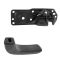 07-11 Full Size PU (New Body), SUV Inner Smooth Black Door Handle Lever Repair Kit PAIR