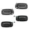 99-07 Chevy, GMC Textured Black Front & Rear Outside Door Handle Kit (with Keyhole) (Set of 4)