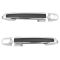 06-10 Hyundai Sonata Front Chrome w/Black Insert Outside Door Handle (w/o Keyhole in Cover) PAIR