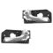 07-08 Hyundai Entourage; 06-12 Kia Sedona Front Chrome Inside Door Handle PAIR