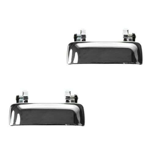 01-11 Ford Ranger, Mazda PU ALL CHROME Front Outside Door Handle PAIR