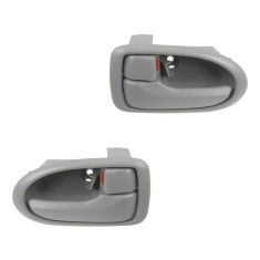 00-06 Mazda MPV Gray Inside Door Handle PAIR