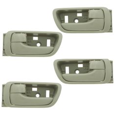 02-06 Toyota Camry Beige Inside Door Handle SET of 4