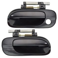 00-06 Nissan Sentra Front PTM Outside Door Handle (LH w/Keyhole, RH w/o Keyhole) PAIR