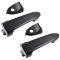 01-12 Escape; 05-12 Mariner, Escape Hybrid Front Txt Blk Outer Door Handle (w/Cap w/Keyhole) PAIR