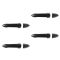 01-12 Escape; 05-12 Mariner, Escape Hybrid Txt Blk Outer Door Handle (w/Cap w/o Keyhole) (Set of 4)