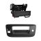 07-12 Silverado, Sierra Black Textured Tailgate Handle & Bezel Kit (w/Lock Provision & Camera Hole)