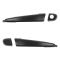 98-00 BMW 3 Series Cpe, Sedan, Wagon Textured Black Door Handle (LH w/Keyhole, RH w/o Keyhole) PAIR