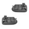 00-06 Mazda MPV Chrome & Gray Front Inside Door Handle PAIR