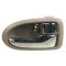 00-06 Mazda MPV Chrome & Beige Front Inside Door Handle PAIR