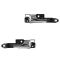 06-12 Fusion; 10-12 Hybrid; 06-11 Milan; 06 Zephyr; 07-12 MKZ Front Door Inside Chrome Handle PAIR