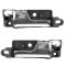 06-12 Fusion; 10-12 Hybrid; 06-11 Milan; 06 Zephyr; 07-12 MKZ Rear Door Inside Chrome Handle PAIR