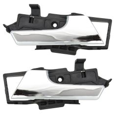 07-11 Chevy Aveo Sedan; 09-11 Aveo 5; 09-10 G3, Wave Hatchback Inside Chrome Door Handle PAIR