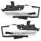 07-11 Chevy Aveo Sedan; 09-11 Aveo 5; 09-10 G3, Wave Hatchback Inside Chrome Door Handle PAIR