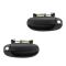 04-08 Aveo Hatchback; 04-06 Aveo Sedan; 09-11 Aveo 5 Front Outside Textured Black Door Handle PAIR