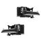 04-12 Colorado, Canyon; 06 I280, I-350; 07-08 I-290; I-370 Inside ALL CHROME Door Handle PAIR