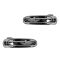 02-08 Dodge Ram 1500; 02-09 2500 3500; 05-11 Dakota 06-09 Raider Rear Door Outer Chrome Handle PAIR