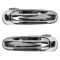 02-08 Dodge Ram 1500; 02-09 2500 3500; 05-11 Dakota 06-09 Raider Rear Door Outer Chrome Handle PAIR