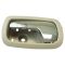 05-10 Chevy Cobalt; 07-09 Pontiac G5 Rear Gray w/Chrome Lever Inside Door Handle LR