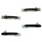 06-11 Accent 4 Door Front & Rear Textured Black Outside Door Handle Kit (Set of 4)